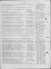 Документ, уточняющий потери.