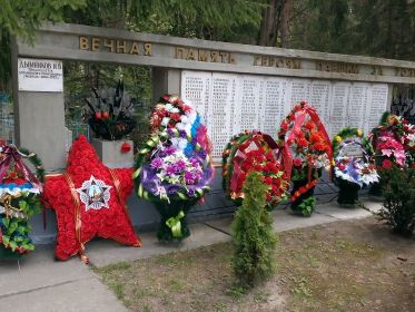 современное место захоронения