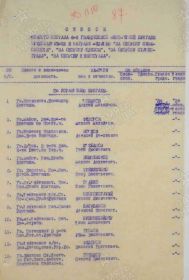 Документы с сайта Память народа