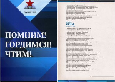 Книга Памяти по Богучанскому району Красноярского края