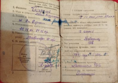 Красноармейская книжка 1