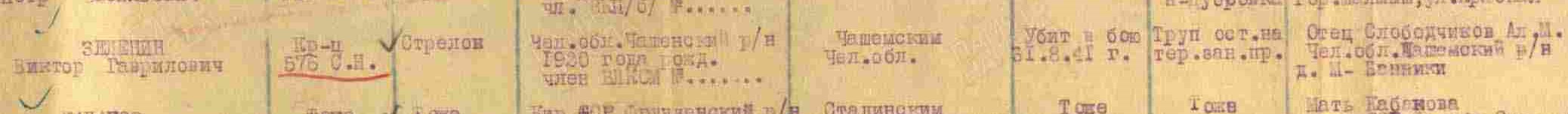 Строка ведомости безвозвратных потерь 115 СД.