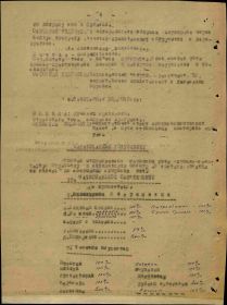 Акт О проверке готовности к отправке стрелковой маршевой роты 37-го учебного стрелкового полка 5-й учебной стрелковой бригады Сибирского военного округа. Стр. 4