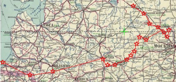 Боевой путь 2 гвардейского Ярцевского отдельного мотоциклетного полка