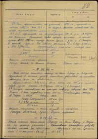Журнал боевых действий