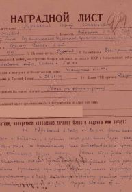 ИСТОЧНИК: ОБД "МЕМОРИАЛ", НАГРАДНОЙ ДОКУМЕНТ
