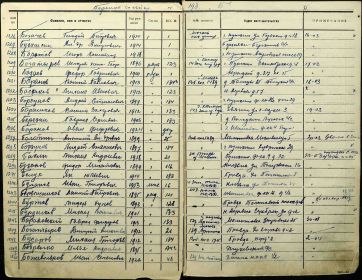 Призыв 19.03.1942 г.