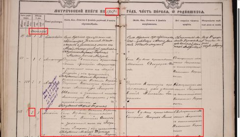 Свидетельство о рождении