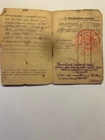 Красноармейская книжка