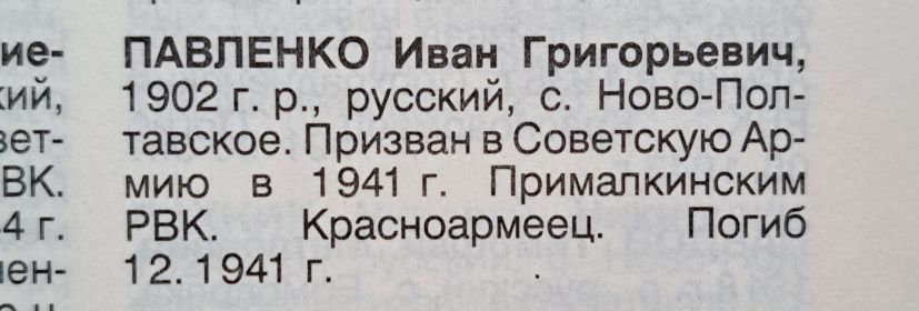 Книга памяти КБР