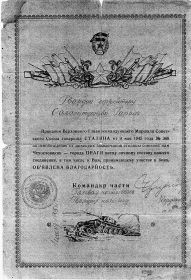 Благодарность