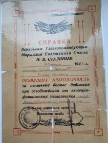 Благодарность 14011944