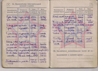 военный билет, стр 4