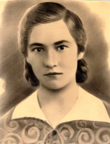 Клавдия дочь Н.М.Доленкина. Фото 1959 год. 