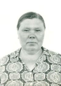 Чагина(Сарычева)Анастасия Фёдоровна
