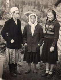 Дочери Гераскины Мария, Татьяна и Надежда (1950-е)