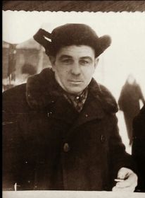 Брат Алексей Поляков, фронтовик