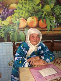Жена Елманбетова Кзларбек - мать - героиня
