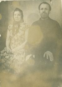 Григорий Васильевич с женой Марией Федоровной