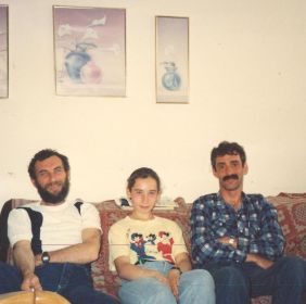 Сын Гальперин Мир Леонидович, внучка Гальперина Наталья, внук Вержбо Станислав
