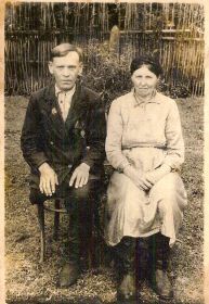 Спирин Г.К. с женой Ксенией, 1959 г.