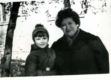Моя бабушка и я(Глеб)