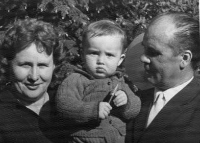 С внуком, 1967 г.