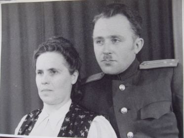 Дед с женой - Микульской Анной Петровной