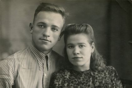 Виктор с женой Марией