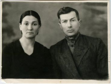 Мать и отец, Чуркина (Ясакова) Александра Ивановна, Чуркин Федор Иванович