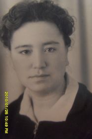 дочь Евгения Голубкина (Калина) (1937-2009 гг)