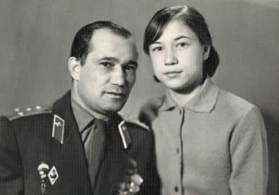 1969 г. Дочь Наталия.