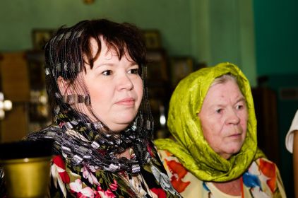 Дочь Римма Константиновна и внучка Людмила Юрьевна