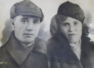 Зиннатуллин Шайхулла с женой Марфугой до войны