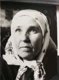 Голянкина Пелагея Васильевна, жена