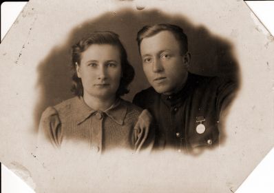 С женой Галиной Ивановной Гореловой (Таушкановой)