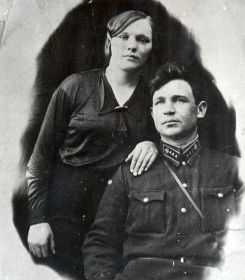 Патрахин И.И. с женой Дубовой Марией.