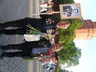09.05 2016 г. Москва Манежная Площадь. Участники афганской войны. Азарбайджанцы.