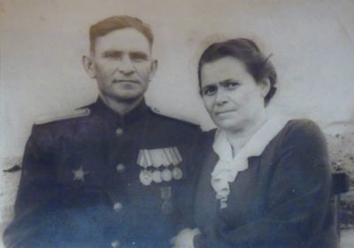 С женой Татьяной Павловной (Дешина -в девичестве)