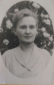 Корягина Пелагея Ильинична, жена 