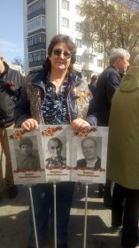 Внучка Ольга 9 мая 2017 года