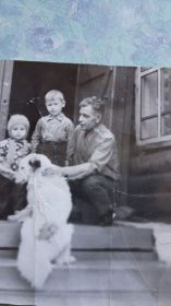 БЕЛЫЙ БИМ ЧЕРНОЕ УХО И ВНУЧАТА СЕРГЕЙ И СЛАВА