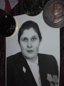 Супруга Бакаева Валентина Демьяновна. Награждена медалью "За доблестный труд в Великой Отечественной войне"