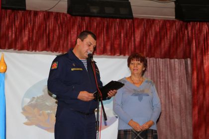 Вручение награды отца дочери Наталие Александровне  21.10.2016