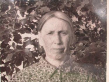 Жена-Пахмелкина (Хренова) анастасия Акимовна 1906 года рождения.
