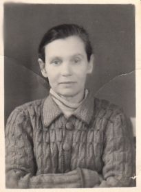 Иосифова Л.Л. 1952 год.