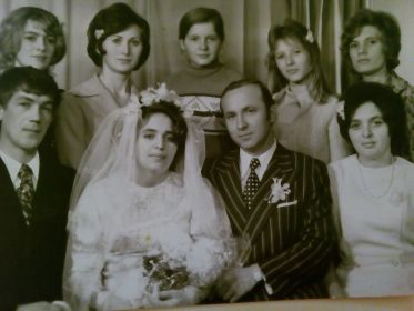 Свадьба сына 1976год