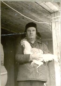 Курилов А.Н. в с. Таложня., нач. 80-х г.г.