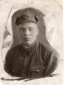 Молочный брат Пётр Фёдорович Озеров, служба РККА 1940 г.