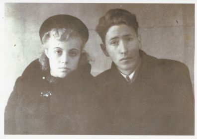 Супруги Протопоповы Владимир Сергеевич и Ольга Николаевна 1946 г.